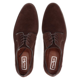 Zapatos de cuero Filippo Premium A-6930-159 Marrón 3