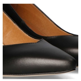 Zapatos de salón negros Filippo Premium 2105 K-grain 7