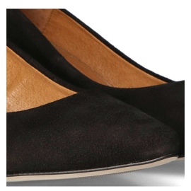Zapatos De Salón Filippo Premium 2047 Ante Negro 5