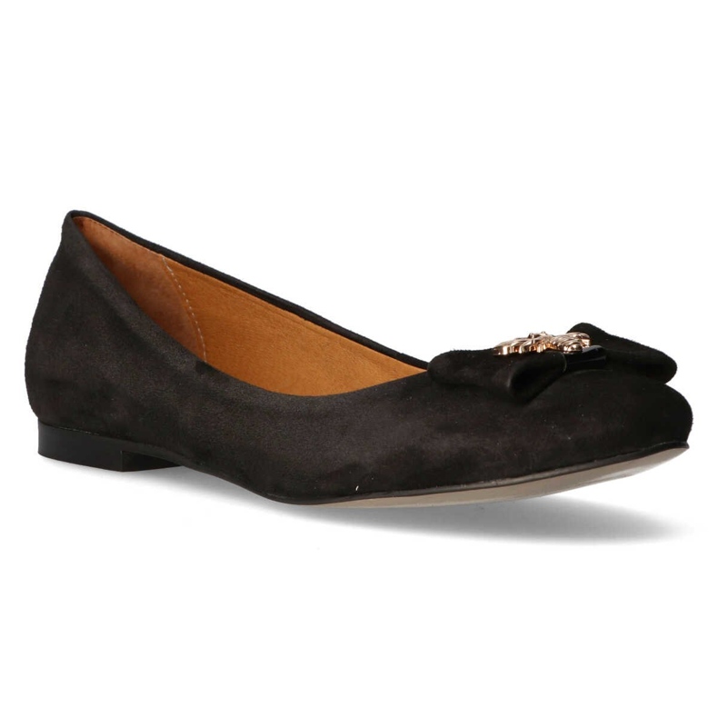 Filippo Premium 2054 Bailarina Ante Negro 1