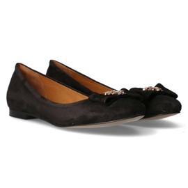 Filippo Premium 2054 Bailarina Ante Negro 8