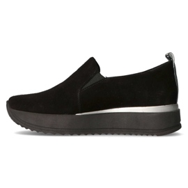 Deportivas de piel Filippo 966 negro 3