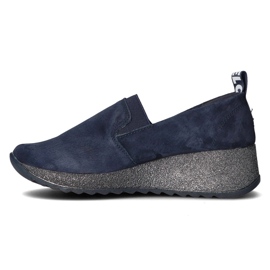 Zapatillas de cuero Filippo DP1500 / 20 Nv T azul marino 6