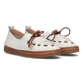 Zapatos de piel Filippo DP2058/21 Wh blanco 3
