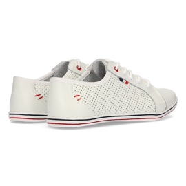 Zapatos de cuero Filippo DP009/21 Wh blanco 7