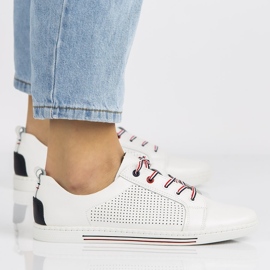 Zapatos de piel Filippo DP008/21 Wh blanco 2 Zapatos de piel Filippo DP008/21 Wh blanco 2