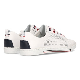Zapatos de piel Filippo DP008/21 Wh blanco 5
