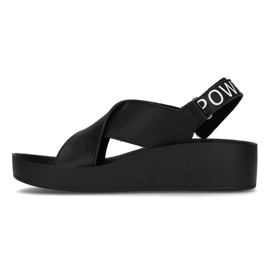 Sandalias de piel Filippo DS2060/21 Bk negro 7