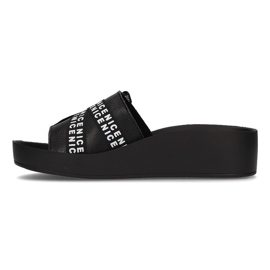 Zapatillas de piel Filippo DK2061/21 Bk negro 4