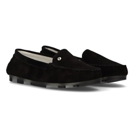 Mocasines de piel Filippo DP2037/21 Bk negro 4
