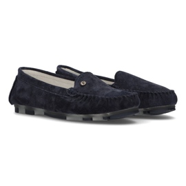 Mocasines de piel Filippo DP2037/21 Nv azul marino 5