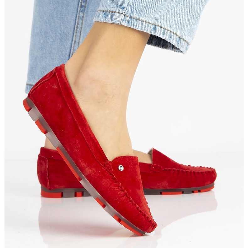 Rojo Mocasines Filippo DP2037/21 Rd de piel 1 Rojo Mocasines Filippo DP2037/21 Rd de piel 1