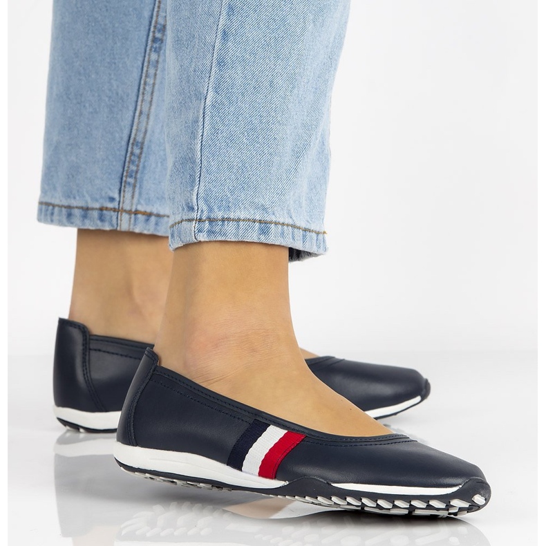 Zapatos de piel Filippo DP2063/21 Nv azul marino 2