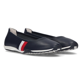 Zapatos de piel Filippo DP2063/21 Nv azul marino 7