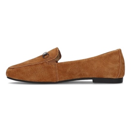 Señores de cuero Filippo DP1209/21 Ca Camel marrón 4