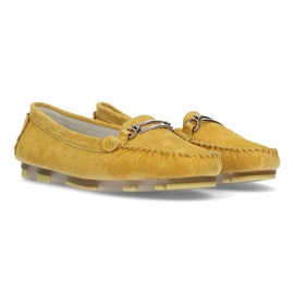 Mocasines de piel Filippo DP1202/21 Yl amarillo 6