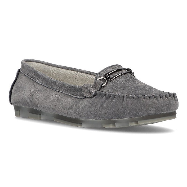 Mocasines de piel Filippo DP1202/21 Gr gris 1