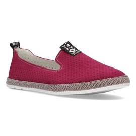 Zapatos de piel Filippo DP081/21 Fh burdeos rojo 1
