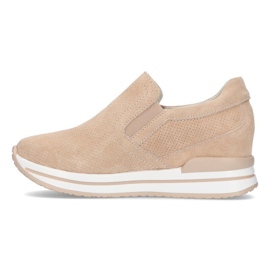 Deportivas de piel Filippo DP1512/21 Be beige 4