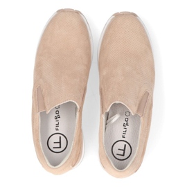 Deportivas de piel Filippo DP1512/21 Be beige 5