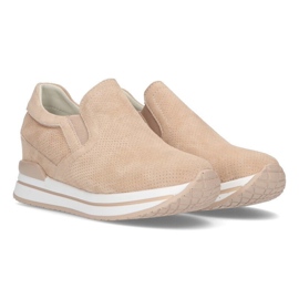 Deportivas de piel Filippo DP1512/21 Be beige 7