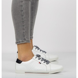 Zapatos de piel Filippo DP2154/21 Wh blanco 3