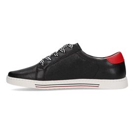 Zapatos de piel Filippo DP2154/21 Bk negro 4