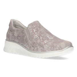 Zapatos de piel Filippo DP1325 / 21 Gr gris 1