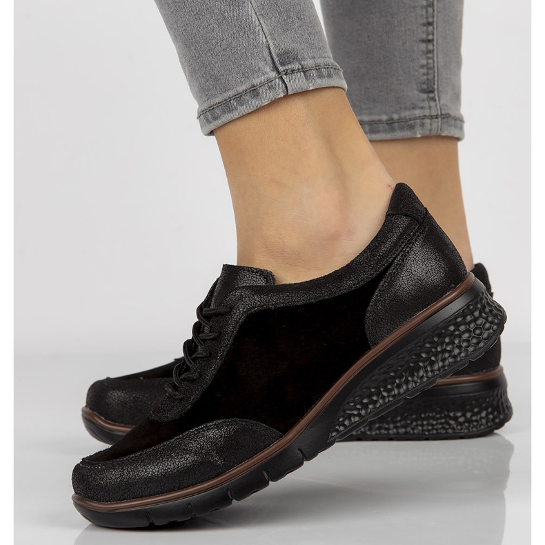 Zapatos de piel Filippo DP1509/21 Bk negro 2 Zapatos de piel Filippo DP1509/21 Bk negro 2