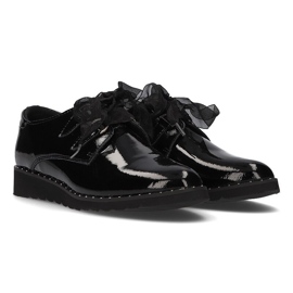 Zapatos de piel Filippo DP947/21 Bk lacado negro 5