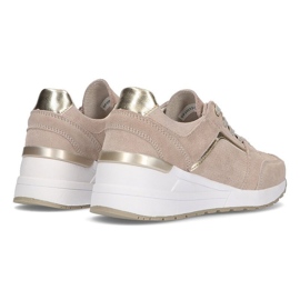 Zapatillas de piel Filippo DP2003/21 Be beige 5