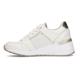 Zapatillas de cuero Filippo DP2003 / 21 Wh blanco 3