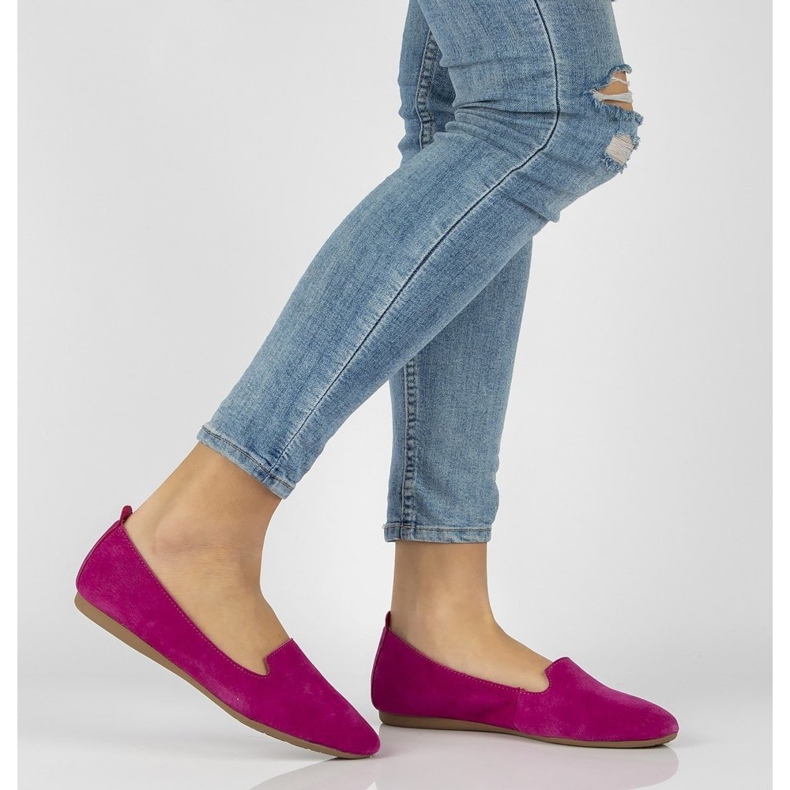 Señores de cuero Filippo DP1274/21 Fh rosa rosado 1