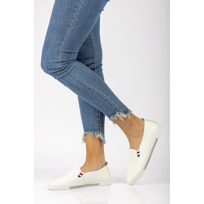Zapatos de piel FILIPPO DP066/21 Wh blanco 1