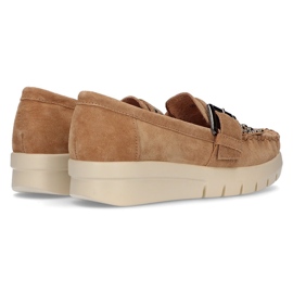 Mocasines de piel Filippo DP2029/21 Be beige 6