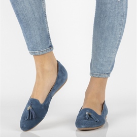Señores de cuero Filippo DP2025/21 Bl azul 1