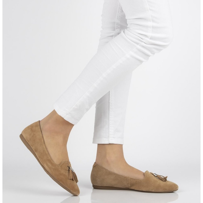 Señores de cuero Filippo DP2025/21 Be beige 1