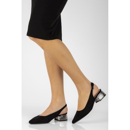 FILIPPO DP2095/21 Bk Negro tacones altos 2