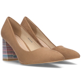 FILIPPO DP2324/22 Beige tacones altos 6