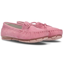 Mocasines de piel Filippo DP1204/21 Pi rosa rosado 6