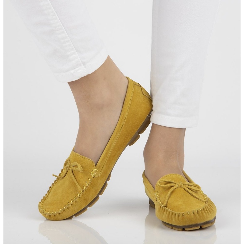 Mocasines de piel Filippo DP1204/21 Yl amarillo 1 Mocasines de piel Filippo DP1204/21 Yl amarillo 1