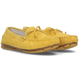 Mocasines de piel Filippo DP1204/21 Yl amarillo 6