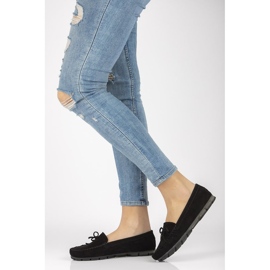 Mocasines de piel Filippo DP1204/21 Bk negro 2