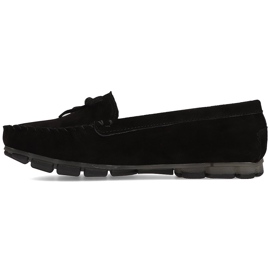 Mocasines de piel Filippo DP1204/21 Bk negro 4