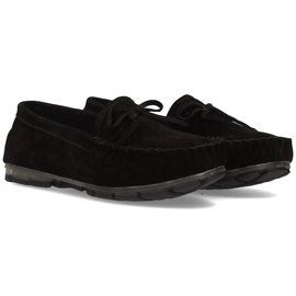 Mocasines de piel Filippo DP1204/21 Bk negro 6