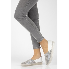 Zapatos de piel Filippo DP2147/21 Wh blanco multicolor 3