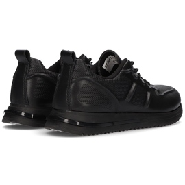 Deportivas de piel Filippo DP2017/21 Bk negro 5
