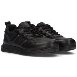 Deportivas de piel Filippo DP2017/21 Bk negro 6