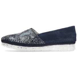 Zapatos de piel Filippo DP2147/21 Nv azul marino multicolor 4