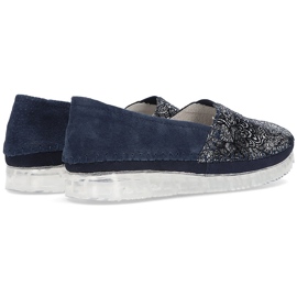 Zapatos de piel Filippo DP2147/21 Nv azul marino multicolor 6